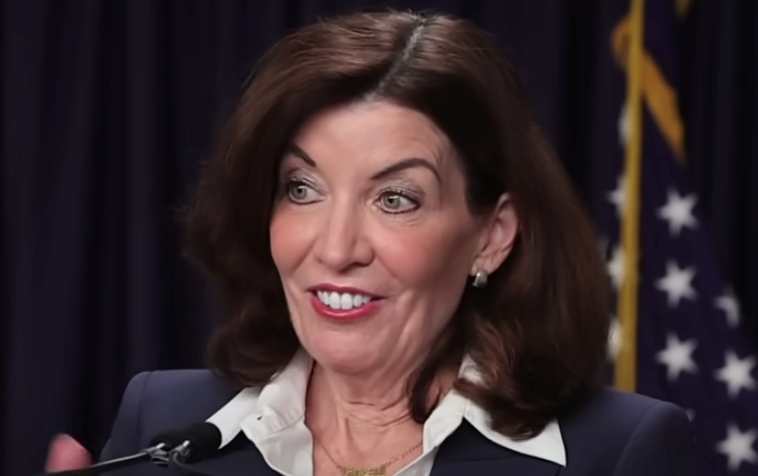 Hochul Had Nothing to Say When Illegals Stabbed a Cop Seven Times — Then ICE Shot a Gangbanger and She Found Her Voice