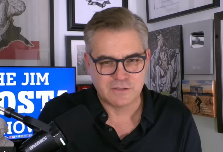 Jim Acosta Compares Removing Trump's Name from the Kennedy Center to the Fall of the Berlin Wall — And He Wasn't Joking
