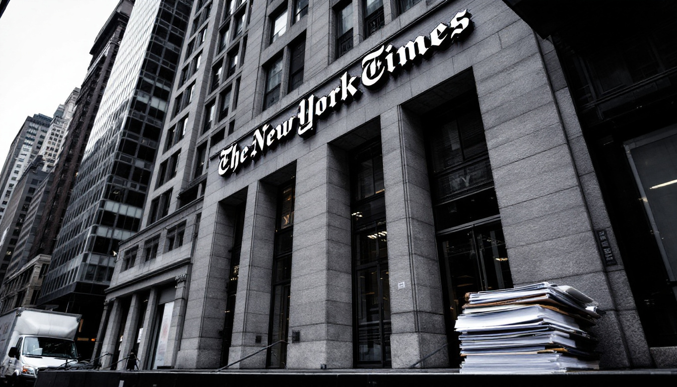 New York Times Shareholders Sue Their Own Paper for Bias