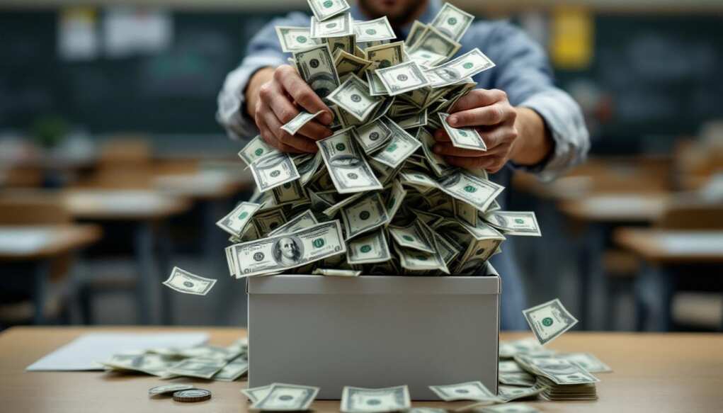 Teacher Unions Blew ONE BILLION DOLLARS on Democrats While Your Grandkids Can’t Read at Grade Level