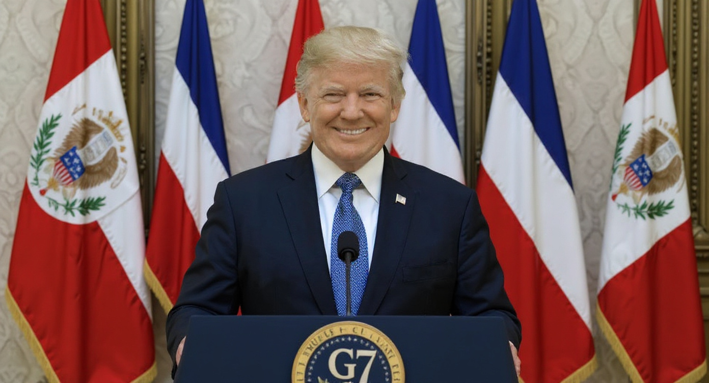Trump Walks Into the G7 and Tells Every World Leader 'I'm the Boss' — Not One of Them Argued