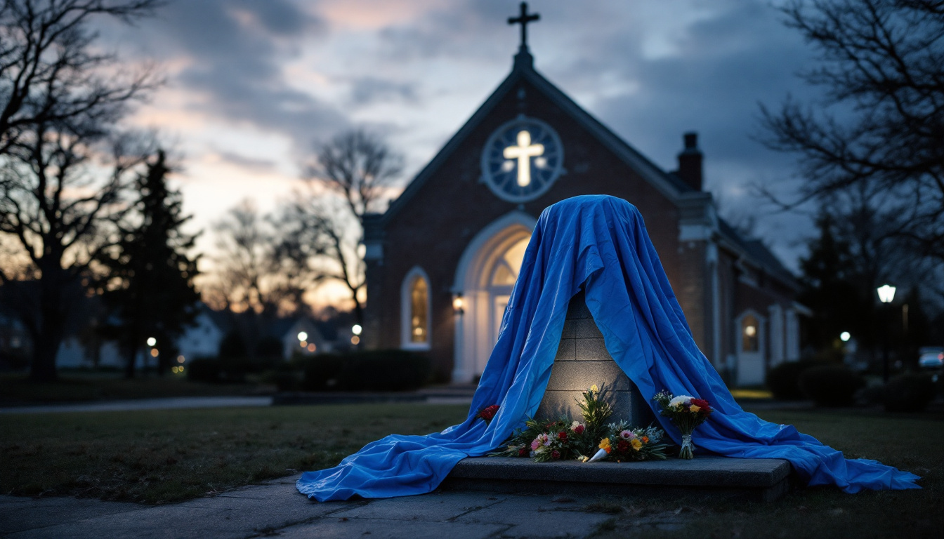 Woman Beheads Jesus Statue Outside Long Island Church — Cops Still Deciding If It's a 'Hate Crime'