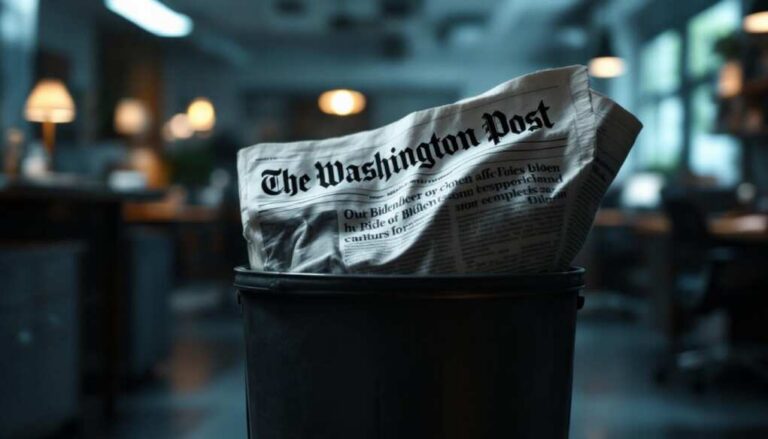 The Washington Post’s Own Editor Just Admitted They Hid Biden’s Mental Decline from Voters